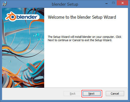 1. インストールの開始 1. インストールの開始