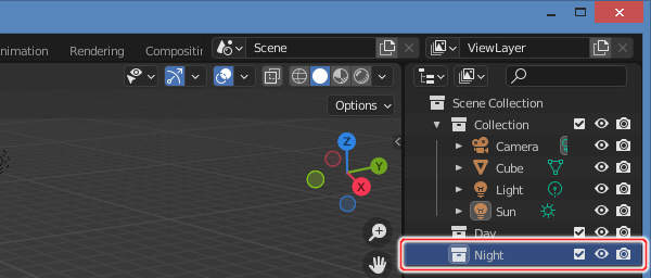 10. 新たなコレクション Night を作成する 10. 新たなコレクション Night を作成する