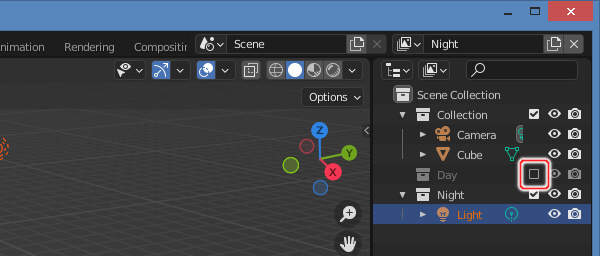 23. コレクション Day のチェックボックスをオフにする 23. コレクション Day のチェックボックスをオフにする