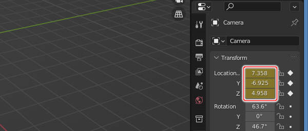 6. Location X・Y・Zの背景が黄色で描かれている 6. Location X・Y・Zの背景が黄色で描かれている