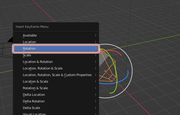 12. 50フレーム目のラティスの回転量のキーフレームを登録 12. 50フレーム目のラティスの回転量のキーフレームを登録