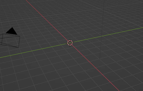 2. 立方体のメッシュが削除される 2. 立方体のメッシュが削除される
