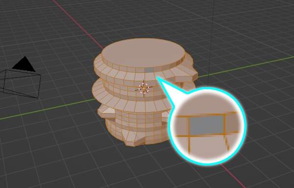 8. 全選択後に1面だけ選択を解除する 8. 全選択後に1面だけ選択を解除する