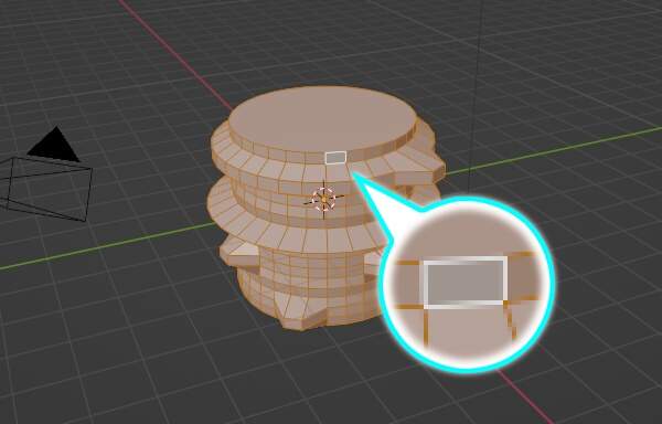 9. 選択解除した1面を再度選択する 9. 選択解除した1面を再度選択する