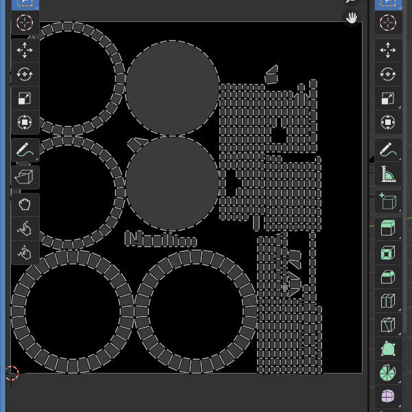 19. UV展開の結果 19. UV展開の結果