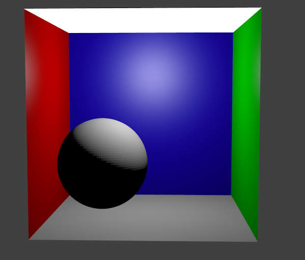 ローカルイルミネーションでのレンダリング例 ローカルイルミネーションでのレンダリング例
