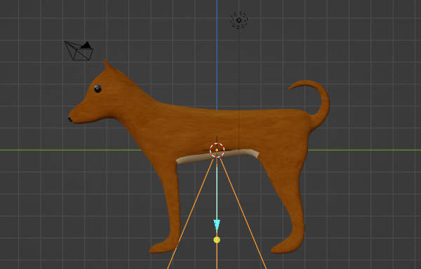 5. 3Dカーソルの位置にスポットライトが追加される 5. 3Dカーソルの位置にスポットライトが追加される