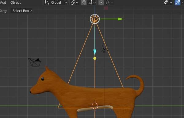 7. スポットライトを上へ移動する 7. スポットライトを上へ移動する