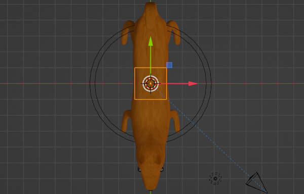 21. 視点が上面図の位置へ移動する 21. 視点が上面図の位置へ移動する